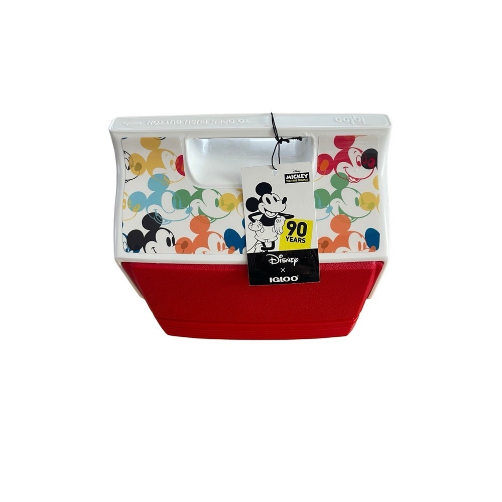 IGLOO Retired Mickey Mouse Playmate Mini Special Edition 4 Qt Cooler-โ NEW